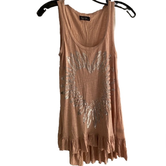 Lauren Moshi Heart Limited Edition Women’s Pink Tank Top Size XS - Picture 1 of 6